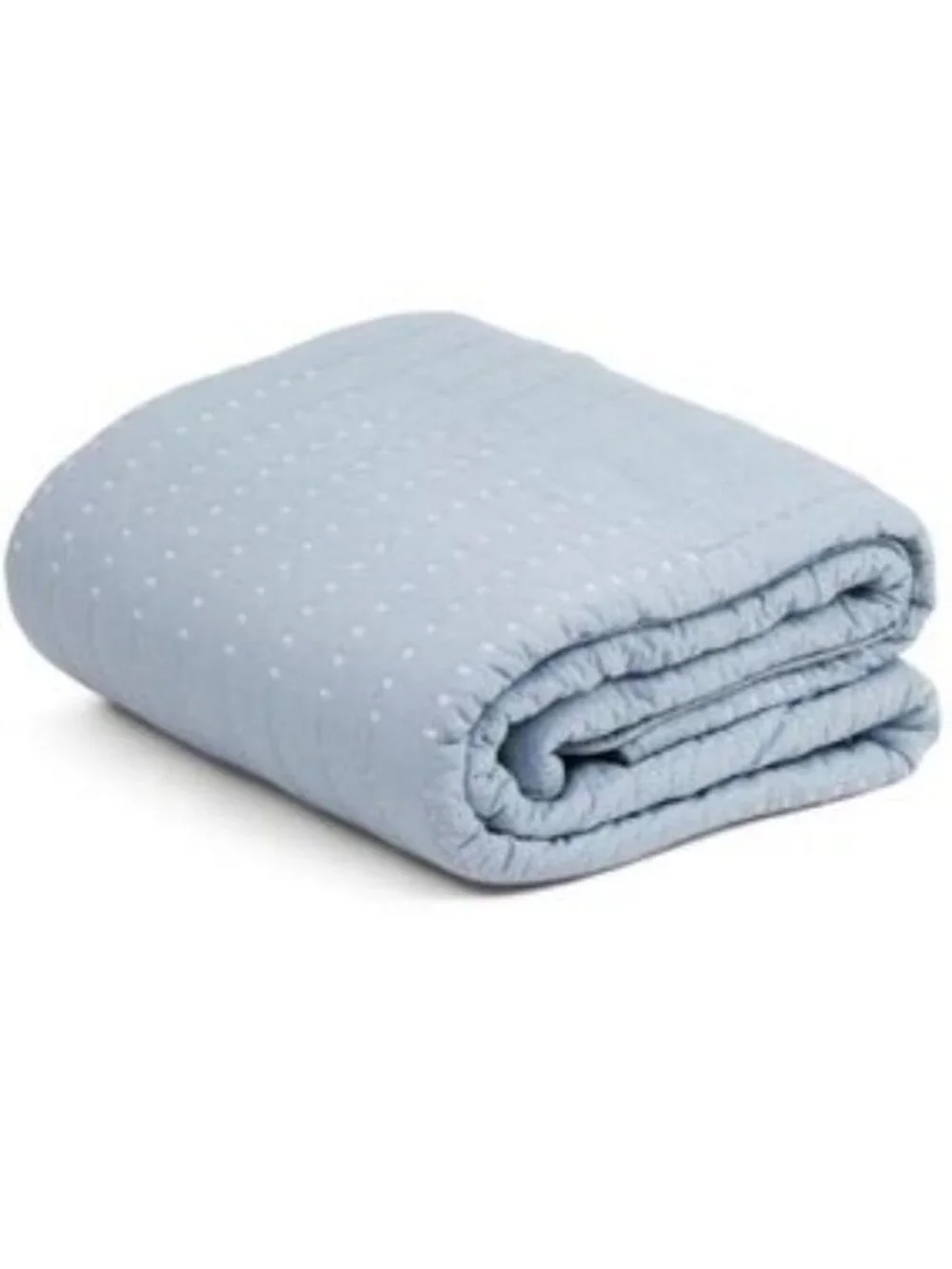 Rachel Zoe Sky Blue Cotton Quilt Set